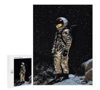 Rompecabezas 500 PCS para Adolescentes Stand Astronaut Rompecabezas para Adultos Juguete Decoración De Pared Difícil Difícil Desafiante De Completar 500 PCS