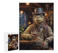 Rompecabezas 500 PCS para Adolescentes Steampunk Craft Beer Dino Rompecabezas para Adultos Juego Práctico Regalo De Cumpleaños Regalo De Cumpleaños, Regalos, 500 PCS