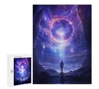 Rompecabezas 500 PCS para Adolescentes Stranger Portal Rompecabezas para Adolescentes Juguetes DIY Decoración De Pared Ayuda A Ejercitar El Cerebro 500 PCS