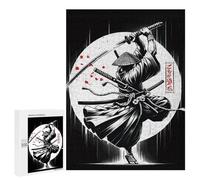 Rompecabezas 500 PCS para Adolescentes Sword of The Stranger Rompecabezas para Adultos Juego Familiar Una Obra De Arte como Regalo para Toda La Familia 500 PCS