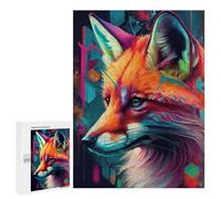 Rompecabezas 500 PCS para Adolescentes The Clever Fox Rompecabezas Juegos Familiares Ensamblaje De Patrones Cumpleaños Y Navidad 500 PCS