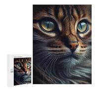 Rompecabezas 500 PCS para Adolescentes The Fox Portrait Rompecabezas para Adultos Juego Práctico Pero Divertido Y Humorístico Regalo De Cumpleaños, Regalos, 500 PCS