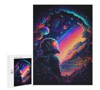 Rompecabezas 500 PCS para Adolescentes The Last Astronaut Rompecabezas para Adultos Juego Familiar Una Obra De Arte como Regalo para Toda La Familia 500 PCS