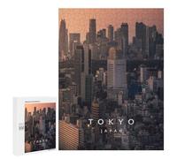 Rompecabezas 500 PCS para Adolescentes Tokyo Japan Rompecabezas para Adultos Juego Familiar Una Obra De Arte como Regalo para Toda La Familia 500 PCS