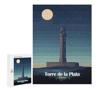 Rompecabezas 500 PCS para Adolescentes Torre De La Plata, Spain Rompecabezas para Adultos Juegos Relajantes Decoración del Hogar Cumpleaños Y Navidad 500 PCS