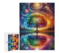 Rompecabezas 500 PCS para Adolescentes Tree of The Spirit Rompecabezas para Adultos Juego Práctico Pero Divertido Y Humorístico para Cumpleaños, Navidad 500 PCS