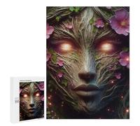 Rompecabezas 500 PCS para Adolescentes Tree Spirit Face Rompecabezas Juego De Ingenio Aliviador De Estrés Desafiante para Completar 500 PCS