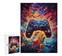 Rompecabezas 500 PCS para Adolescentes Video Game Odyssey -7 Rompecabezas para Adultos Juego De Ingenio Análisis Y Lógica 500 PCS