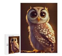 Rompecabezas 500 PCS para Adolescentes Whispering Woods The Enchanted Owl Rompecabezas para Adultos Juego Práctico Pero Divertido Y Humorístico Regalo De Cumpleaños, Regalos, 500 PCS