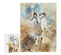 Rompecabezas 500 PCS para Adolescentes White Mountain Goat Running Rompecabezas para Adultos Juego Práctico Regalo De Cumpleaños Regalo De Cumpleaños, Regalos, 500 PCS