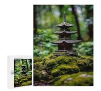 Rompecabezas 500 PCS para Adolescentes Zen Japanese Pagoda Temple Rompecabezas para Adultos Juego Familiar Una Obra De Arte como Regalo para Toda La Familia 500 PCS