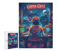 Rompecabezas 500 PCS para Adultos Anime and Gaming Rompecabezas para Adultos Juegos Relajantes Corte De Precisión Oferta como Regalo para Toda La Familia 500 PCS