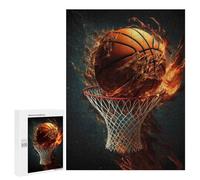 Rompecabezas 500 PCS para Adultos Basketball Rompecabezas para Adultos Juegos Relajantes Corte De Precisión Oferta como Regalo para Toda La Familia 500 PCS