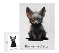 Rompecabezas 500 PCS para Adultos Bat Eared Fox Rompecabezas Juego Familiar Difícil Oferta Difícil como Regalo para Toda La Familia 500 PCS