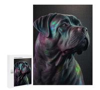 Rompecabezas 500 PCS para Adultos Cane Corso Dog Colorful Rompecabezas para Adultos Juguete Decoración De Pared Mejora La Memoria Regalo De Cumpleaños, Regalos, 500 PCS