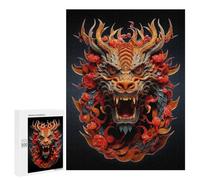 Rompecabezas 500 PCS para Adultos Chinese Dragon 1 Art Rompecabezas Juego De Ingenio Regalos para Mujeres Actividades Divertidas En Casa 500 PCS