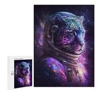 Rompecabezas 500 PCS para Adultos Cosmic Leopard Astronaut-1 Rompecabezas Juego De Ingenio Difícil Oferta como Regalo para Toda La Familia 500 PCS