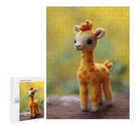 Rompecabezas 500 PCS para Adultos Cute Giraffe Baby Giraffes Rompecabezas para Adultos Juego De Ingenio Regalo De Cumpleaños Ayuda A Ejercitar El Cerebro 500 PCS