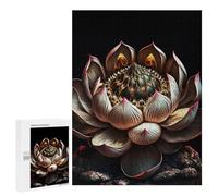 Rompecabezas 500 PCS para Adultos Devils Lotus Rompecabezas para Adultos Juguetes De Bricolaje Pero Divertidos Y Humorísticos para Cumpleaños, Navidad 500 PCS