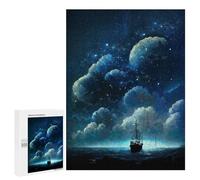 Rompecabezas 500 PCS para Adultos Dream Sea Journey Rompecabezas para Adultos Juguete Decoración De Pared Decoración del Hogar para Cumpleaños, Navidad 500 PCS