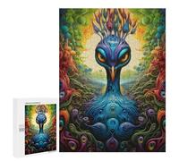 Rompecabezas 500 PCS para Adultos Fantasy Bird in Colorful Forest Rompecabezas para Adultos Juegos Relajantes Decoración Perfecta como Regalo para Toda La Familia 500 PCS