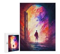 Rompecabezas 500 PCS para Adultos Gateway to Colorful Dreams Rompecabezas para Adultos Juegos Relajantes Corte De Precisión Oferta como Regalo para Toda La Familia 500 PCS