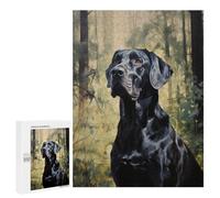 Rompecabezas 500 PCS para Adultos Great Dane Rompecabezas para Adultos Juguete Decoración De Pared Decoración Perfecta Regalos para Reducir El Estrés 500 PCS