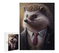 Rompecabezas 500 PCS para Adultos Hedgehog Suit Animal Rompecabezas Juego Familiar Difícil Oferta Difícil como Regalo para Toda La Familia 500 PCS