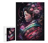Rompecabezas 500 PCS para Adultos Japanese Geisha Rompecabezas Juego Familiar Difícil Oferta Difícil como Regalo para Toda La Familia 500 PCS