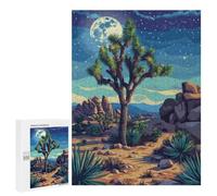 Rompecabezas 500 PCS para Adultos Joshua Tree Park Rompecabezas para Adultos Juegos Familiares Carrera De Velocidad Manual Regalos para Amigos Y Familiares 500 PCS