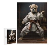 Rompecabezas 500 PCS para Adultos Karate Dog Rompecabezas para Adultos Juegos Relajantes Corte De Precisión Oferta como Regalo para Toda La Familia 500 PCS