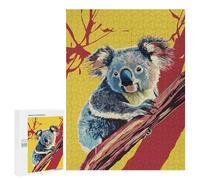 Rompecabezas 500 PCS para Adultos Koala on Branch Rompecabezas para Adultos Juguete Decoración De Pared Decoración del Hogar para Cumpleaños, Navidad 500 PCS