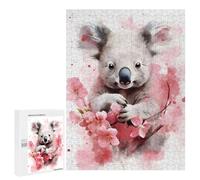 Rompecabezas 500 PCS para Adultos Koala Rompecabezas para Adultos Juguete Decoración De Pared Decoración Perfecta Regalos para Reducir El Estrés 500 PCS