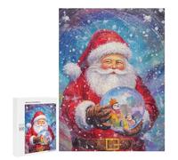 Rompecabezas 500 PCS para Adultos Krystal Ball Christmas Rompecabezas para Adultos Juego De Ingenio Regalo De Cumpleaños Ayuda A Ejercitar El Cerebro 500 PCS