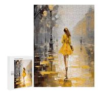 Rompecabezas 500 PCS para Adultos Lonely Woman Rompecabezas para Adultos Juegos Familiares Carrera De Velocidad Manual Regalos para Amigos Y Familiares 500 PCS