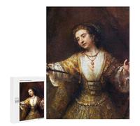 Rompecabezas 500 PCS para Adultos Lucretia by Rembrandt Rompecabezas para Adultos Juegos Familiares Carrera De Velocidad Manual Regalos para Amigos Y Familiares 500 PCS