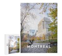 Rompecabezas 500 PCS para Adultos Montreal 5 Rompecabezas para Adultos Juguete Decoración De Pared Decoración Perfecta Regalos para Reducir El Estrés 500 PCS