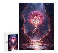 Rompecabezas 500 PCS para Adultos Mystical Tree Rompecabezas para Adultos Juego De Ingenio Regalo De Cumpleaños Ayuda A Ejercitar El Cerebro 500 PCS