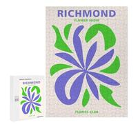 Rompecabezas 500 PCS para Adultos Richmond Florist Club Rompecabezas Juguetes Antiestrés para La Diversión Familiar Oferta como Regalos para Toda La Familia 500 PCS
