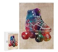 Rompecabezas 500 PCS para Adultos Roller Skates Sport Rompecabezas para Adultos Juegos Relajantes Corte De Precisión Oferta como Regalo para Toda La Familia 500 PCS