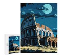 Rompecabezas 500 PCS para Adultos Roman Colosseum Rompecabezas Juguetes Antiestrés para La Diversión Familiar Oferta como Regalos para Toda La Familia 500 PCS
