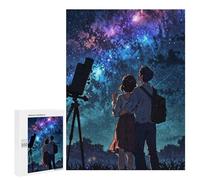 Rompecabezas 500 PCS para Adultos Shared Wonder Under Star Rompecabezas para Adultos Juguete Decoración De Pared Decoración Perfecta Regalos para Reducir El Estrés 500 PCS