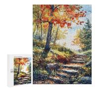 Rompecabezas 500 PCS para Adultos Steps to Fall Rompecabezas para Adultos Juguete Decoración De Pared Decoración Perfecta Regalos para Reducir El Estrés 500 PCS