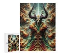 Rompecabezas 500 PCS para Adultos The Fractal Guardian Rompecabezas para Adultos Juegos Relajantes Corte De Precisión Oferta como Regalo para Toda La Familia 500 PCS