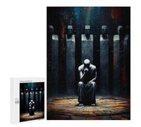 Rompecabezas 500 PCS para Adultos The Monument to The First Lie - The One Who Lowered His Gaze Rompecabezas Juego Familiar Difícil Oferta Difícil como Regalo para Toda La Familia 500 PCS