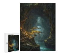 Rompecabezas 500 PCS para Adultos The Mystical Gateway Rompecabezas para Adultos Juguete Decoración De Pared Análisis Y Lógica Desafiante De Completar 500 PCS