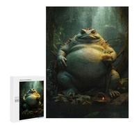 Rompecabezas 500 PCS para Adultos The Toad Prophet Rompecabezas para Adultos Juguetes De Bricolaje Pero Divertidos Y Humorísticos para Cumpleaños, Navidad 500 PCS