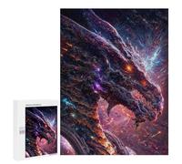 Rompecabezas 500 PCS para Adultos Ultimate Space Dragon Rompecabezas para Adultos Juego De Ingenio Regalo De Cumpleaños Ayuda A Ejercitar El Cerebro 500 PCS