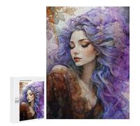 Rompecabezas 500 PCS Purple Haired Goddess Rompecabezas para Adultos Juguete Decoración De Pared Regalo De Cumpleaños Oferta como Regalos para Toda La Familia 500 PCS