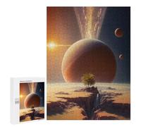 Rompecabezas 500 PCS Space Oasis Rompecabezas para Adultos Juguete Decoración De Pared Regalo De Cumpleaños Oferta como Regalos para Toda La Familia 500 PCS